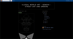 Desktop Screenshot of illegalworldart.blogspot.com