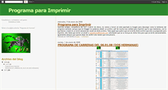 Desktop Screenshot of programaparaimprimir.blogspot.com