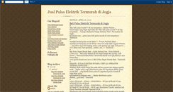 Desktop Screenshot of jualpulsaelektriktermurahjogja.blogspot.com