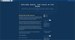 Desktop Screenshot of explore-radio.blogspot.com