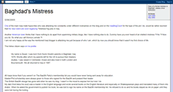 Desktop Screenshot of iraqimistress.blogspot.com
