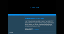 Desktop Screenshot of buen-rock.blogspot.com