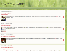 Tablet Screenshot of health-wellness-nature.blogspot.com