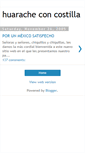 Mobile Screenshot of huaracheconcostilla.blogspot.com