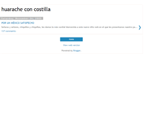 Tablet Screenshot of huaracheconcostilla.blogspot.com