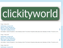 Tablet Screenshot of clickityworld.blogspot.com