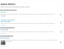 Tablet Screenshot of alaskamatters.blogspot.com