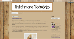 Desktop Screenshot of natchnione-podworko.blogspot.com