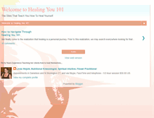 Tablet Screenshot of healingyou101sites.blogspot.com