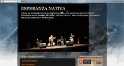 Desktop Screenshot of esperanza-nativa.blogspot.com
