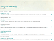 Tablet Screenshot of instigatorzine.blogspot.com
