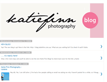 Tablet Screenshot of katiefinnphotography.blogspot.com