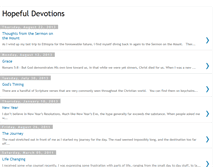 Tablet Screenshot of hopefuldevotion.blogspot.com