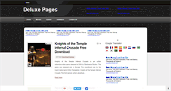 Desktop Screenshot of deluxepages.blogspot.com