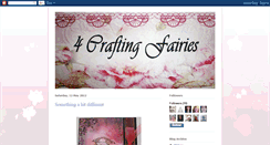 Desktop Screenshot of 4craftingfairies.blogspot.com