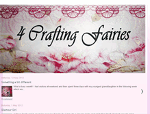 Tablet Screenshot of 4craftingfairies.blogspot.com