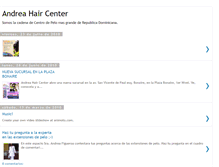 Tablet Screenshot of andreahairextensions.blogspot.com