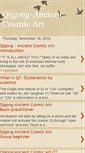 Mobile Screenshot of cosmicartqigong.blogspot.com