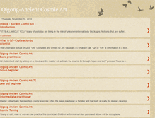 Tablet Screenshot of cosmicartqigong.blogspot.com