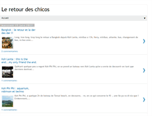 Tablet Screenshot of leretourdeschicos.blogspot.com
