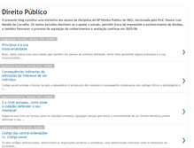 Tablet Screenshot of direitopublico2006.blogspot.com