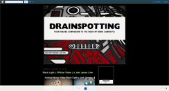 Desktop Screenshot of drainspottingbook.blogspot.com