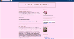 Desktop Screenshot of lanaslittledarlins.blogspot.com