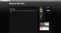 Desktop Screenshot of majestmxit.blogspot.com