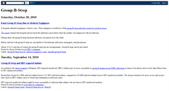 Desktop Screenshot of groupbstrep.blogspot.com