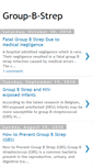 Mobile Screenshot of groupbstrep.blogspot.com