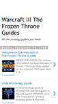 Mobile Screenshot of frozenthroneguides.blogspot.com