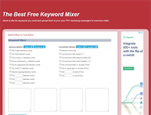 Tablet Screenshot of best-keyword-mixer.blogspot.com