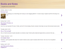 Tablet Screenshot of books-and-bytes.blogspot.com