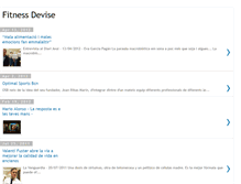 Tablet Screenshot of fitnessdevise.blogspot.com