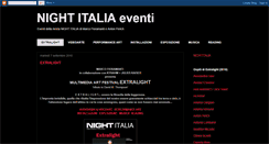 Desktop Screenshot of nightitaliaeventi.blogspot.com