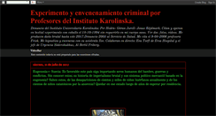 Desktop Screenshot of denuncia-experimento.blogspot.com