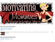 Tablet Screenshot of motivatingmommies.blogspot.com