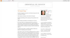 Desktop Screenshot of immortaldesignbook.blogspot.com