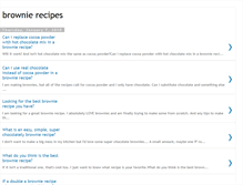 Tablet Screenshot of brownie-recipes-ff.blogspot.com