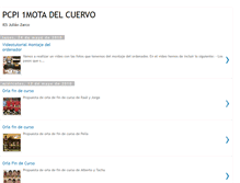 Tablet Screenshot of pcpi1-motadelcuervo.blogspot.com