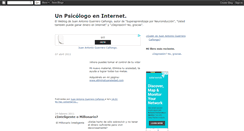 Desktop Screenshot of ciberpsicologo.blogspot.com