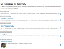 Tablet Screenshot of ciberpsicologo.blogspot.com