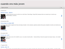 Tablet Screenshot of cuandoeramasjoven.blogspot.com