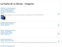 Tablet Screenshot of lahuelladetuabrazo-imagenes.blogspot.com
