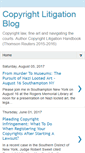 Mobile Screenshot of copyrightlitigation.blogspot.com
