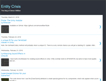 Tablet Screenshot of entitycrisis.blogspot.com