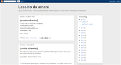 Desktop Screenshot of lessico.blogspot.com