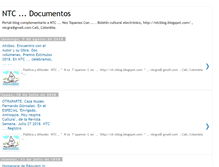 Tablet Screenshot of ntc-documentos.blogspot.com