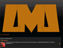 Tablet Screenshot of lifelikemovies.blogspot.com
