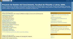 Desktop Screenshot of gestiondelconocimientoffyluanl.blogspot.com